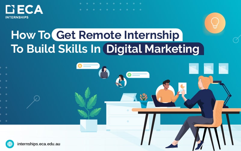 How to get a remote internship to build skills in digital marketing