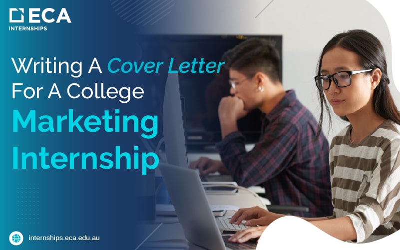 Writing a cover letter for a college marketing internship
